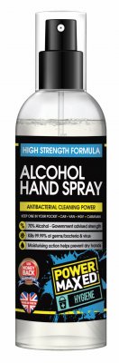 Power Maxed 70% Alcohol Hand Sanitiser Spray