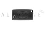 Autowave Peugeot/Citroen 2 Button Remote HU83 - AUTRK0020