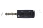 Autowave Peugeot/Citroen 3 Button Flip Remote - AUTRK0022