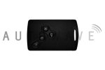 Autowave Renault Koleos 4 Button Smart Key Card - AUTRK0040