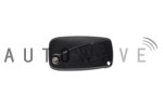 Autowave Fiat 3 Button Remote Control Flip Key (Delphi System) - AUTRK0089