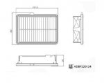 Blueprint Air Filter ADBP220124