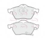 PAD1064 - Apec Brake Pad Set Front 3Y36K Warranty