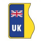 YMF UK Flag Number Plates