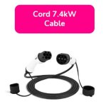 Cord EV Charging Cable 7.4kw - 230V 32A