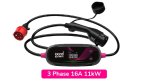 Cord Evira Professional Portable EV Charger 11kW - 3 Phase 16A