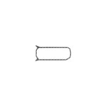 Febi Bilstein Oil Pan Gasket 12319