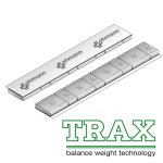 Trax Pro Adhesive Wheel Weights 60g Grey