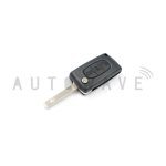 Autowave Citroen C4/C6 3 Button Flip Remote VA2 - AUTKC009