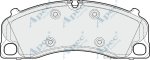 PAD1904 - Apec Brake Pad Set Front 3Y36K Warranty