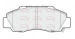 PAD1014 - Apec Brake Pad Set Front 3Y36K Warranty