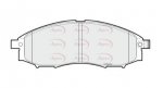 PAD1429 - Apec Brake Pad Set Front 3Y36K Warranty