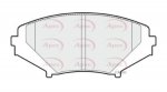 PAD1372 - Apec Brake Pad Set Front 3Y36K Warranty