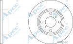 DSK2110 - Apec Brake Disc Single Front 3Y36K Warranty
