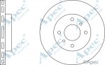 DSK2039 - Apec Brake Disc Single Front 3Y36K Warranty
