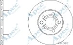 DSK779 - Apec Brake Disc Single Front 3Y36K Warranty