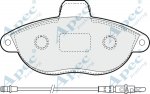 PAD935 - Apec Brake Pad Set Front 3Y36K Warranty