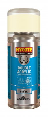 Hycote Audi Amalfi White Car Paint