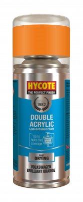 Hycote XDVW501 Volkswagen Brilliant Orange 150ml