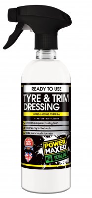 Power Maxed Tyre & Trim Dressing - 500ml & 5L