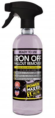 Power Maxed Iron Off Fallout Remover - 100ml, 500ml, 1L, 5L & 25L