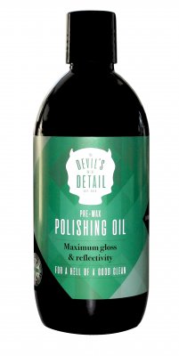 Devils In The Detail Pre Wax Polishing Oil 500ml