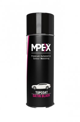 MPEX Satin Black Aerosol 500ml