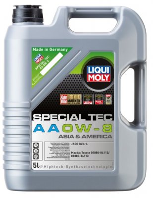 Liqui Moly Special Tec AA 0W-8 - 1L, 5L & 20L