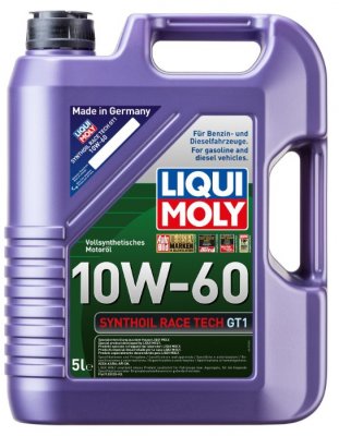 Liqui Moly Synthoil Race Tech GT1 10W-60 - 1L, 5L & 20L