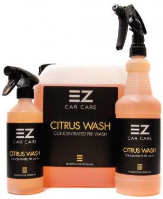 EZ Car Care Citrus Wash Pre Wash - 500ml, 1L & 5L