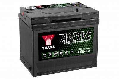 L26-80 Yuasa Leisure Battery 80amp