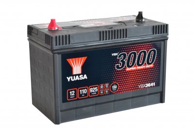 YBX3641 Yuasa Super HD SMF Battery 3Y36K Warranty