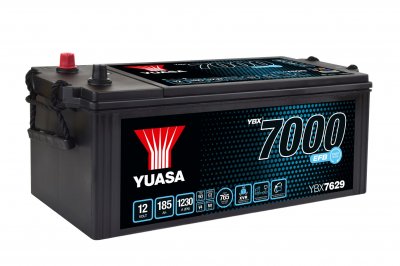 YBX7629 Yuasa Super HD EFB Battery 4Y48K Warranty