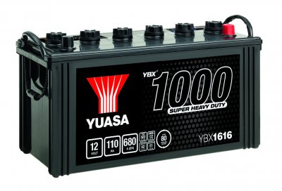 YBX1616 Yuasa Super HD Battery