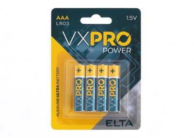 Elta VX Pro LR03 AAA Battery (Pack of 4)