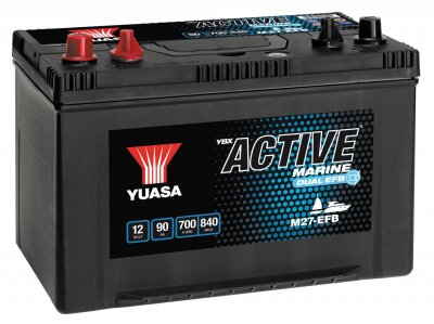 Yuasa M27-EFB Dual Marine EFB Battery