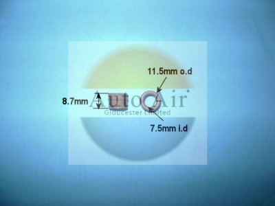 Coolzone #6 Teflon O Ring 5Pcs