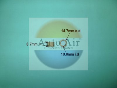 Coolzone 8# Teflon O Ring X5Pcs