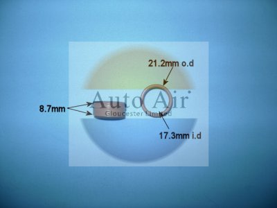 Coolzone #12 Teflon O Ring 5Pcs