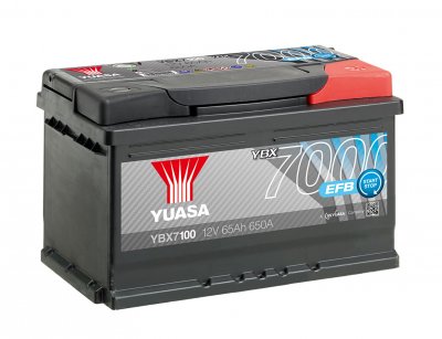 YBX7100 Yuasa EFB Start Stop Battery 4Y48K Warranty