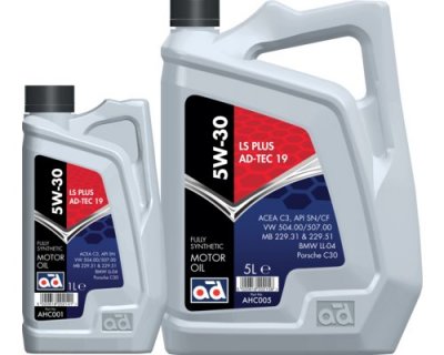 AD Oils - ADTEC19 - 5W30 LS Plus - 1L & 5L