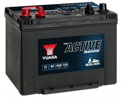 Yuasa M26-80S Marine Start Battery