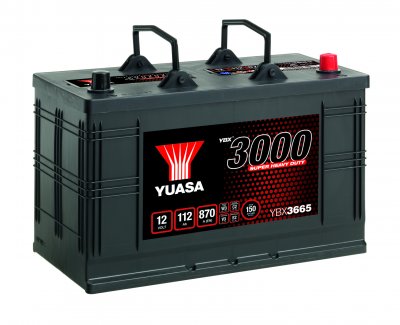 YBX3665 Yuasa Super HD SMF Battery 3Y36K Warranty