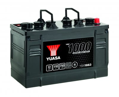YBX1663 Yuasa Super HD Battery