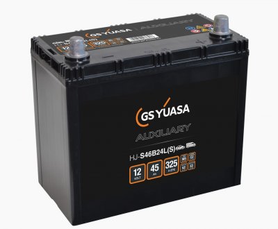 Yuasa HJ-S46B24L(S) Auxiliary AGM Battery