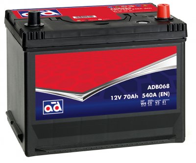 ADB068 AD Standard Car Battery 2Y24K Warranty
