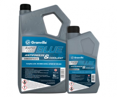 Granville Rapid Cool Blue Antifreeze - 1L, 5L & 20L