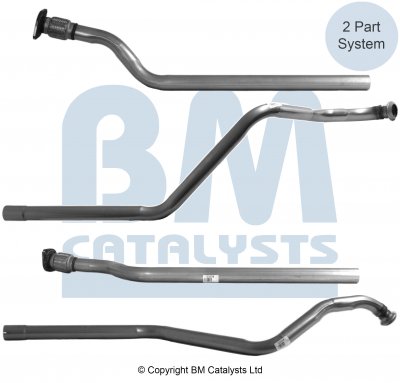 BM Cats Connecting Pipe Euro 4 BM50028