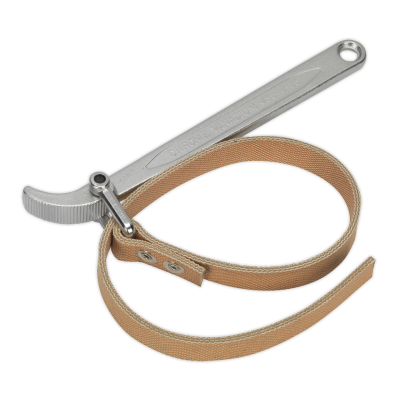 Sealey Oil Filter Strap Wrench 60mm - 140mm Capacity