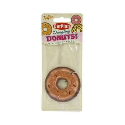 CarPlan Dangling Donuts Air Freshener Toffee